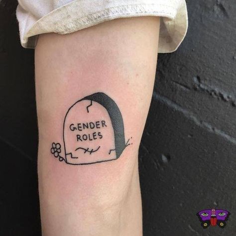 Gender Tattoo, Feminism Tattoo, Feminist Tattoos, Lgbt Tattoo, Dead Tattoo, Gay Tattoo, Feminist Tattoo, Pride Tattoo, Girl Power Tattoo