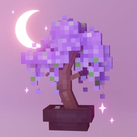 Moon Banner Minecraft, Minecraft Purple Aesthetic, Blockbench Minecraft Models, Purple Minecraft, Minecraft Purple, Minecraft Pack, Minecraft Heart, Capas Minecraft, Minecraft Banner Designs