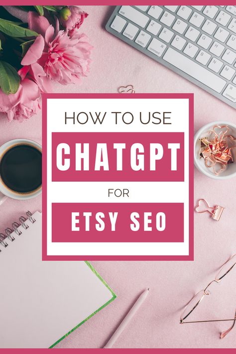 Are you looking to boost the search engine optimization of your Etsy shop? If you are, then ChatGPT is the perfect tool for you! ChatGPT is an AI-powered chatbot that can help you optimize your listings and content in order to generate more customers and make your Etsy shop more successful. In this guide, you'll learn how to use ChatGPT effectively to boost your Etsy SEO efforts and get more customers. How To List Items On Etsy, Etsy Listing Photo Tips, How To Promote Etsy Shop, How To Advertise Your Etsy Shop, Etsy Shop Set Up, Etsy Listing Tips, How To Get More Sales On Etsy, Etsy Seo Keywords, Digital Sales On Etsy