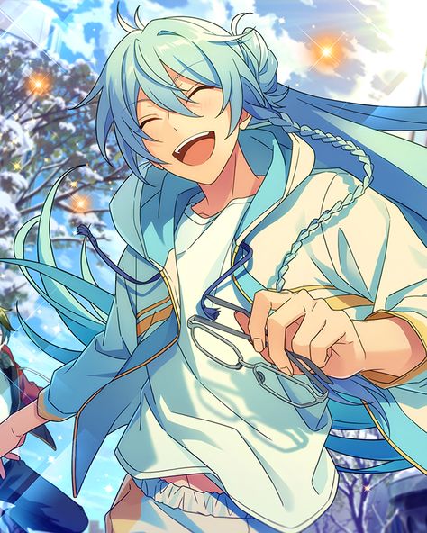 Wataru Hibiki/Gallery | The English Ensemble Stars Wiki | Fandom Wataru Hibiki Wallpaper, Hibiki Wataru, Wataru Hibiki, Star Wallpaper, Bunny Plush, Music Star, Ensemble Stars, Crazy Hair, Hopeless Romantic