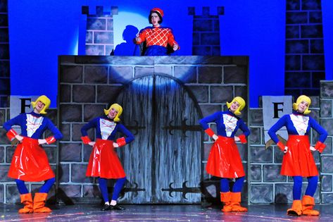 Duloc Dancers, Duloc Dancers Costumes, Shrek Costume, Dancer Costume, Shrek, Musical, Dancer, Anime