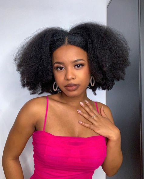 Daughter Of The Most High, Afro Puff Hairstyles, Natural Hair Woman, Hair Puff, Type 4 Hair, 4c Natural Hair, Afro Puff, Blowout Hair, Natural Hair Beauty