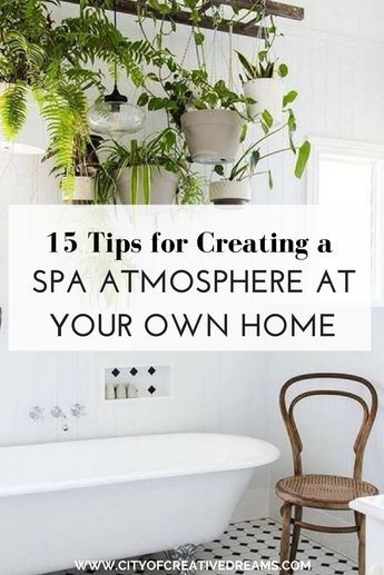 15 Tips for Creating a Spa Atmosphere at Your Own Home | City of Creative Dreams spa bathroom, spa bathroom ideas, spa bathroom decor, spa bathroom diy Spa Bathroom Decor, Dreams Spa, Walk In Shower Designs, Spa Candle, Spa Bathroom, Spa Ideas, Home City, Spa Decor, Diy Tile