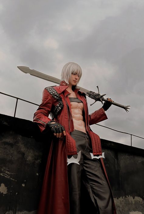 Nero Devil May Cry, Devil May Cry Dante, Dante Cosplay, Dante Dmc, Nero Dmc, Light Vs Dark, Devil May Cry 4, Dante Devil May Cry, Dantes Inferno