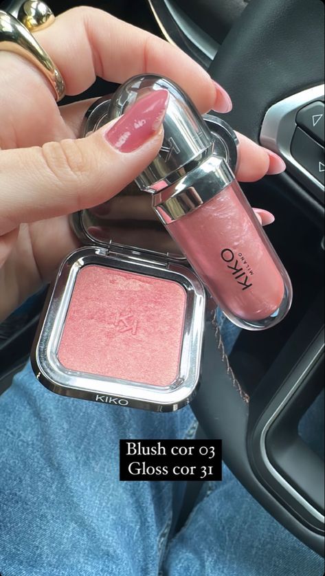 Kiko Gloss, Makeup Bag Essentials, Makeup List, Makeup Shades, Makeup Accesories, Swag Makeup, Smink Inspiration, Dope Makeup, Makeup Needs