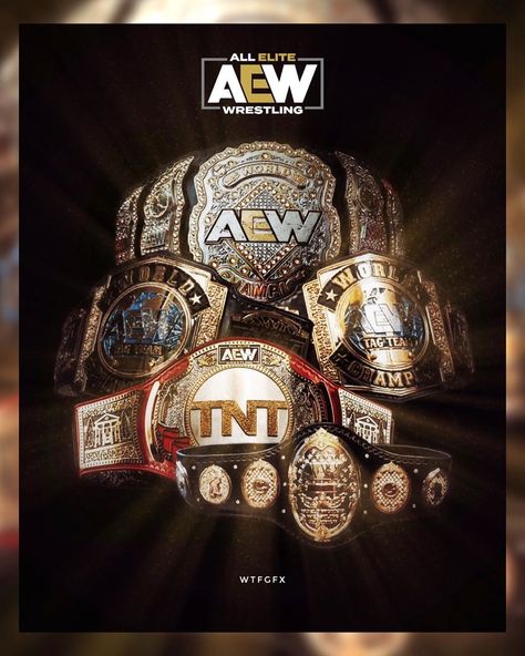 WTFGFX |💥 on Instagram: “#AEW @aewontnt 🏆#AEWwrestling Championships featuring the AEW World Championship (#JonMoxley), AEW World Tag Team Championships…” Aew Superstars, Aew Championship, Wrestling Wallpaper, Wrestling Rules, Aew Wrestling, Wrestling Belts, Wwf Superstars, Ghost Rider Wallpaper, Bullet Club