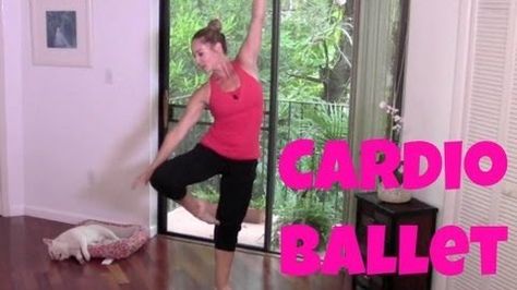 Cardio Ballet so many videos! This could be fun... And hilarious! Ballet Barre Workout, 30 Minute Cardio, Workout Fat Burning, Jessica Smith, Ballet Workout, Ballet Exercises, Ballet Barre, 30 Minute Workout, Barre Workout