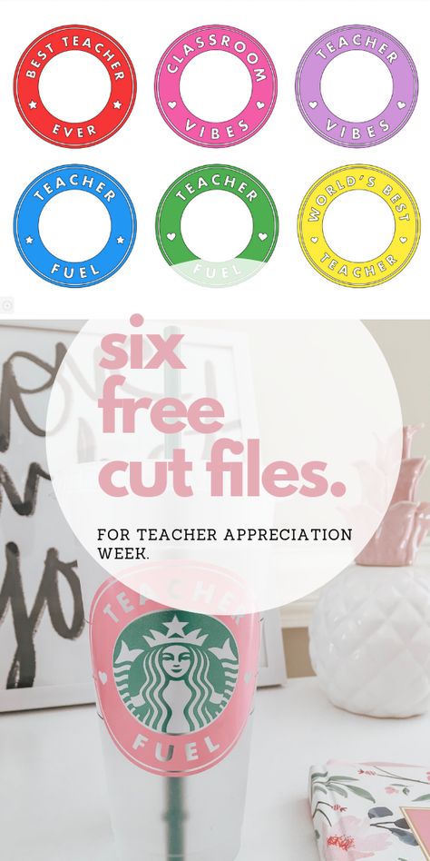 Free Svg Files For Cricut Starbucks Cups, Starbucks Cup Cricut Template, Teacher Starbucks Cup Svg, Starbucks Wrap Svg File Free Cricut, Teacher Cup Wrap Svg, Starbucks Svg, Instagram Follower, Teachers Appreciation Week Gifts, Arts And Crafts For Adults