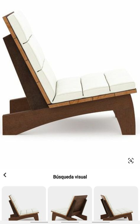 Modern Wood Chair, Plastic Patio Chairs, Build Outdoor Furniture, Wood Chair Diy, Minimalist Furniture Design, Modern Outdoor Sofas, Wood Chair Design, Wooden Sofa Designs, Outdoor Living Furniture