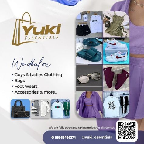 Business flyer Flyers For Clothing Store, Online Shopping Flyer Design, Cloth Advertising Design, Cloth Sales Flyer Design, Business Flyers Ideas Creative, Apparel Poster Design, Boutique Poster Design Ideas, Clothing Flyer Design Inspiration, Boutique Flyer Design Social Media