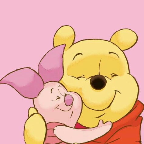 Pooh and Piglet Hugging.  Showin' Some Love.  "Winnie the Pooh and Friends" Piglet Drawing, Anastacia Disney, Winnie The Pooh Drawing, Piglet Winnie The Pooh, Winnie The Pooh Pictures, Cute Winnie The Pooh, 디즈니 캐릭터, Winnie The Pooh Quotes, Winnie The Pooh Friends