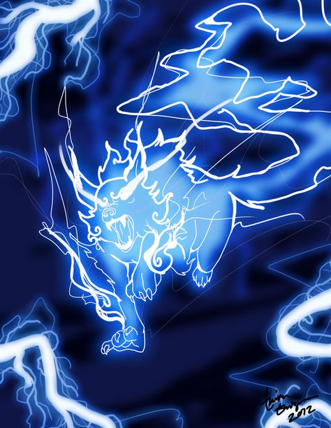 Lightning Dragon, Lightning Art, Lightning Powers, Logo Game, Super Powers Art, Dragon Artwork Fantasy, Beast Creature, Naruto Uzumaki Art, Fantasy Beasts