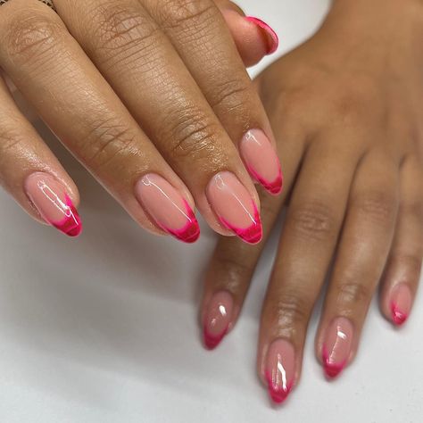 Summer Hot Pink Nails Pink Festival Nails, Summer Hot Pink Nails, Nail Board, Hot Pink Nails, Beauty Inspo, Summer Hot, Festival Nails, Lost City, Funky Nails