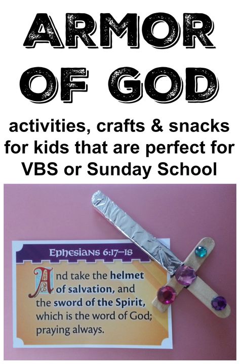 PicMonkey Image-24 Armor Of God Crafts For Teens, Keepers Of The Kingdom Vbs Games, Armor Of God Snack Ideas, Armor Of God Snacks, Armor Of God Crafts For Kids, Armour Of God Crafts, Vacation Bible School Ideas, Armor Of God Crafts, God Activities