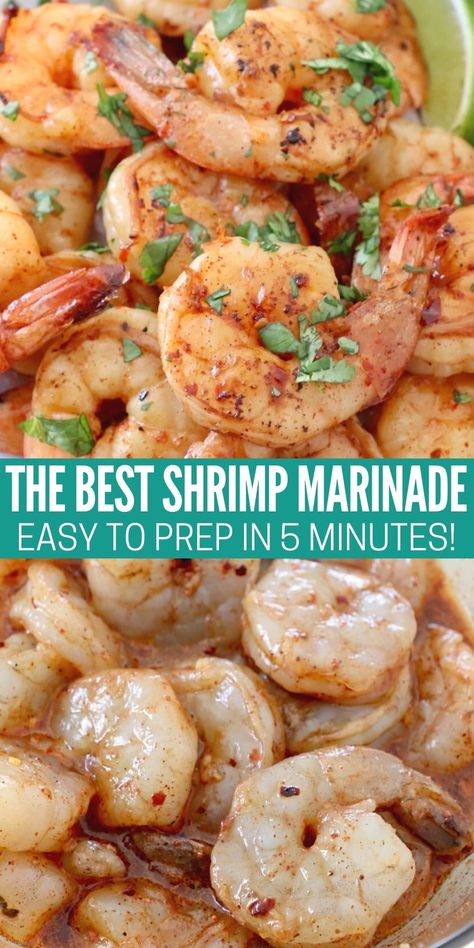 Shrimp Marinades, Shrimp Marinade Recipes, Best Grilled Shrimp, Grilled Shrimp Seasoning, Grilled Shrimp Marinade, Grilled Shrimp Tacos, Shrimp Marinade, Shrimp Kabobs, Shrimp Sauce