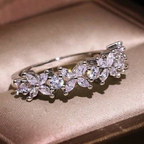 "A great marriage is not when the 'perfect couple' comes together. It… #fanfiction #Fanfiction #amreading #books #wattpad Floral Wedding Bands, Bridal Accessories Jewelry, Half Eternity Wedding Band, Marquise Ring, Bridal Wedding Rings, Engagement Style, Engagement Band, Half Eternity Band, Marquise Cut Diamond