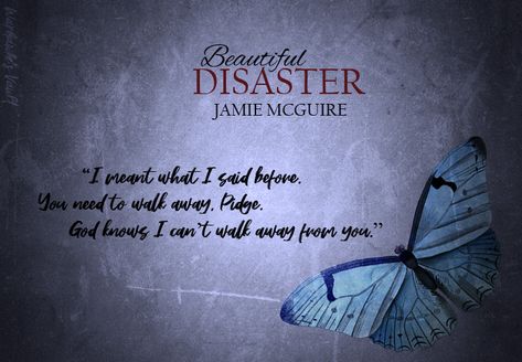 Beautiful Disaster Quotes, Jamie Mcguire, Drawn Together, Romance Books Quotes, Magnetic Attraction, Beautiful Series, Teen Romance Books, Outlander Book, Book Enthusiast