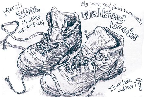 Boot Drawing, Boots Drawing, Old Town San Diego, The Moors, Old Boots, Acrylic Pouring Art, Travel Sketches, Lost Art, My Clothes