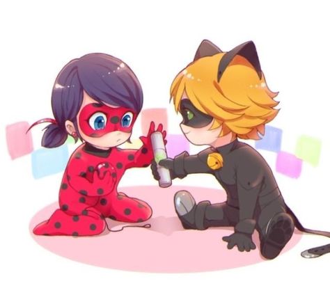 Miraculous Ladybug Photos, Lady Bug Y Cat Noir, Miraculous Ladybug Cast, Mlb Anime, Mlb Fan Art, Ladybug Cartoon, Tikki Y Plagg, Baby Ladybug, Baby Bug