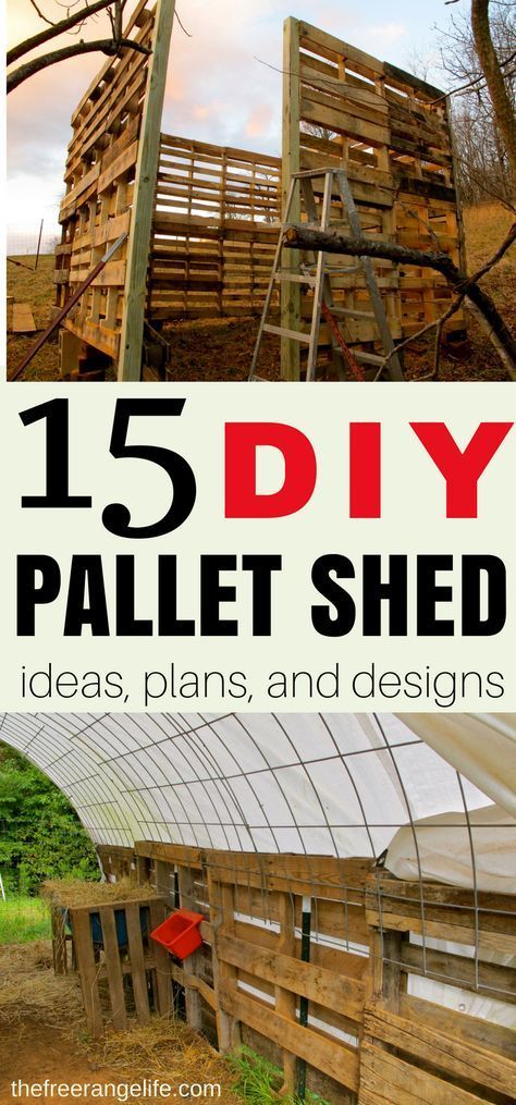 Pallet Shed Ideas, Diy Pallet Shed, Livestock Barn, Pallet Building, Diy Storage Shed, Pallet Shed, Shed Ideas, Free Pallets, Pallet House