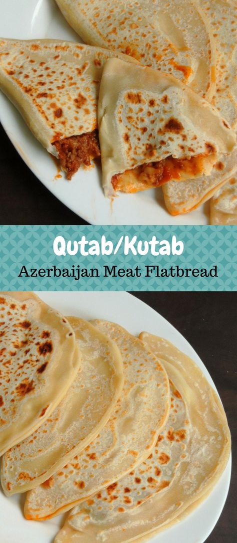 Stuffed Flatbread, Foreign Food, European Cuisine, Cuisine Recipes, Lamb Recipes, European Food, Middle Eastern Recipes, World Recipes, Turkish Recipes