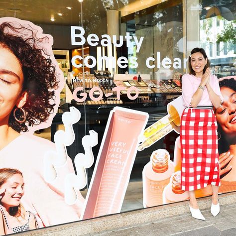 ZOË FOSTER BLAKE on Instagram: “Go-To snuck (very loudly and jubilantly) into Mecca today! It’s a huge day for us as a company, and a bloody magical one for me as founder.…” Zoe Foster Blake, Mecca Cosmetica, Stella Jean, Enjoy Yourself, Mecca, The Team, Please Do, A Fan, The Fosters