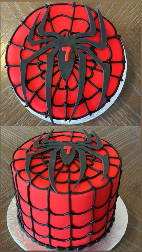 Spiderman Cake And Cupcakes, Spiderman Cake Birthday Boys, Spiderman Cakes For Boys, Spiderman Cake Ideas Easy, Easy Spiderman Cake, Spiderman Birthday Cake Ideas, Spiderman Cake Ideas, Beer Themed Cake, Cake Ideas For Boys