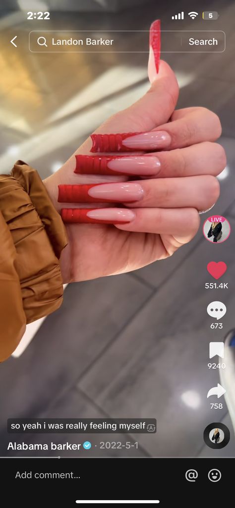 Alabama Baker Nails, Alabama Barker Nails, Baker Nails, Alabama Barker, Long Acrylic Nails Coffin, Long Acrylic, Acrylic Nails Coffin, Nails Coffin, Pretty Acrylic Nails