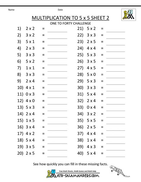 At 2nd Grade children also learn to solve simple addition and subtraction problems and work out the answers mentally or on paper. Description from math-salamanders.com. I searched for this on bing.com/images Simple Multiplication, Simple Multiplication Worksheets, Division Facts Worksheets, Free Printable Multiplication Worksheets, Multiplication And Division Worksheets, Multiplication Facts Worksheets, Printable Multiplication Worksheets, Math Multiplication Worksheets, Math Division Worksheets