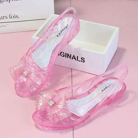 Shipping: Worldwide Express Shipping AvailableDelivery time: 7-15Days Fast ShippingReturns: Fast refund, 100% Money Back Guarantee. Medium Heels, Mcbling Fashion, Heels Summer, Bow Sandals, Fancy Shoes, Women Beach, Jelly Shoes, Cute Sandals, Ladies Shoes