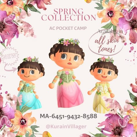 Flower Dress Design, Animal Crossing Qr Codes Clothes, Qr Codes Animal Crossing, Fairy Dresses, Fairy Clothes, New Animal Crossing, Animal Crossing Game, Animal Crossing Qr, The Fairy