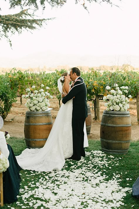 50th Parallel Estate Winery Wedding, Vineyard Wedding Cake, Vineyard Wedding Centerpieces, Winery Wedding Decorations, Fall Vineyard Wedding, Napa Valley Wedding Venues, Vineyard Wedding Reception, Fall Vineyard, Winery Wedding Ideas