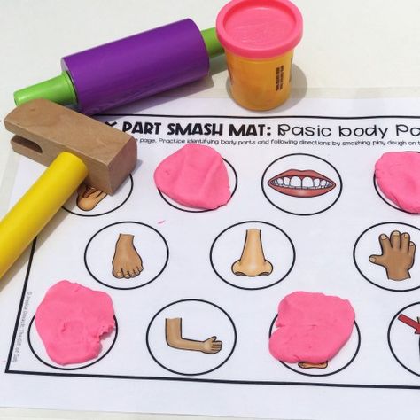 Fun Activities to Teach Body Parts To Preschoolers - All About Me Body Parts Preschool, Our Bodies Preschool Crafts, My Body Prek Activities, Pre K Body Parts Activities, Teaching Body Parts Preschool, Body Lessons For Preschool, Preschool My Body Theme, Taking Care Of Our Bodies Preschool, Body Parts Crafts For Toddlers