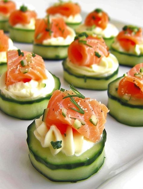 Keto & Low Carb (Diet Recipes) | Keto Salmon Cucumber Bites | Facebook Salmon And Cucumber Bites, Salmon Cucumber Bites, Salmon Cucumber, Keto Salmon, Cucumber Bites, Low Carb Diet Recipes, Recipes Keto, Carb Diet, No Carb Diets