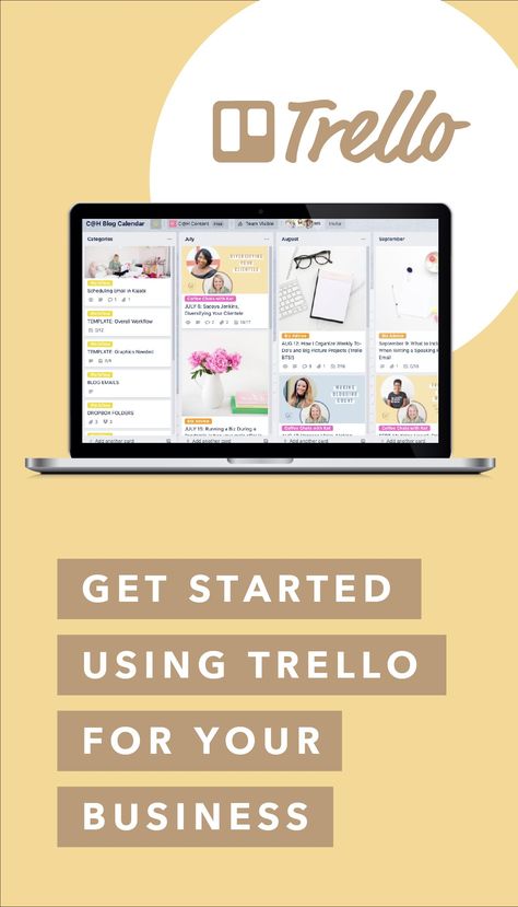 Trello for Beginners // Creative at Heart #trello #productivity #smallbizorganization #howtousetrello #trellohowto Trello Board Inspiration, Trello Ideas, Notion Template For Work, Home Business Organization, Trello Templates, Manifestation Coach, Blog Calendar, Small Business Planner, Media Planner