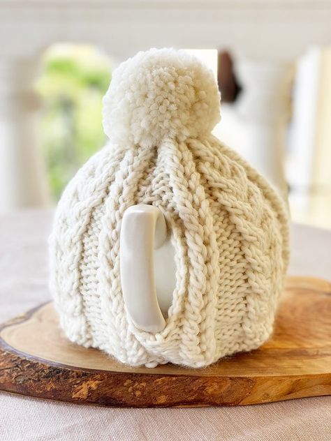 Knit Tea Cozy Pattern Free, Knit Tea Cozy Pattern, Knit Tea Cozy, Tea Cosy Pattern, Tea Cozy Pattern, Tea Cosy Knitting Pattern, Knitted Tea Cosies, Crochet Tea Cozy, Knitting Abbreviations