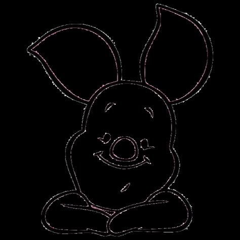 Whinni Poo Drawing, Easy But Cute Drawings, Easy Disney Characters To Draw, Easy Winnie The Pooh Drawing, Disney Easy Drawings, Things To Trace Drawings, Cartoon Easy Drawings, Winnie The Pooh Characters Drawings, Winnie The Pooh Drawing Easy