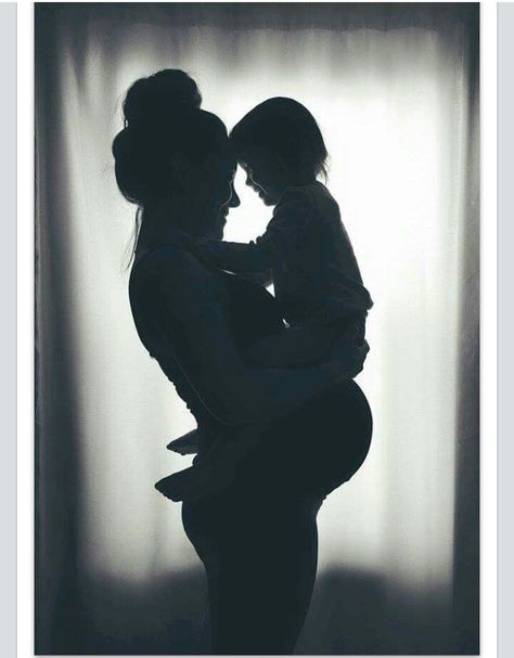 Maternity Picture At Home, Maternity Photo Shoot Ideas Silhouette, Second Trimester Maternity Photos, Cute Diy Maternity Pictures, Pregnant Silhouette Picture, Taking My Own Maternity Photos, Maternity Photos In February, 2 Under 2 Maternity Photos, Second Maternity Photoshoot