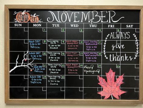 November Dry Erase Board Ideas, Monthly Whiteboard Calendar Ideas, November White Board Ideas Calendar, October Chalkboard Art Calendar, November Dry Erase Calendar Ideas, November Whiteboard Calendar, Calendar Ideas Whiteboard, November Chalkboard Calendar, November Calendar Ideas White Board