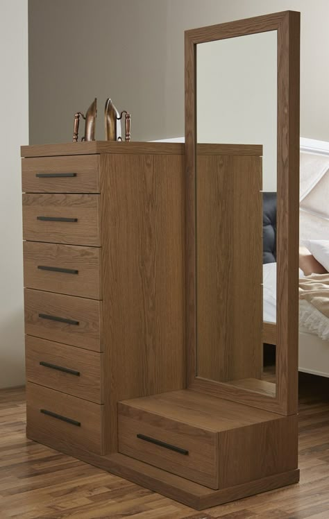 Modern Dressing Table Designs, Simple Furniture Design, Wooden Dressing Table, Wooden Wardrobe Design, Desain Pantry, Closet Design Layout, Dressing Table Design, Furniture Details Design, Furniture Design Wooden