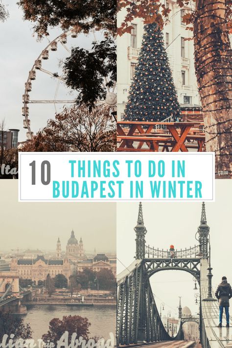 Winter Budapest, Budapest Winter, Things To Do In Budapest, To Do In Budapest, Best Cities In Europe, Italian Trip, Winter Travel Destinations, Hungary Travel, Budapest Travel