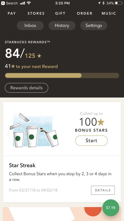 Starbucks Rewards Home Screen UX/UI Gamification Ui, Loyalty Program Design, Rewards App, Ux Design Process, Restaurant App, Diy Home Office, Card Ui, Home Office Makeover, Starbucks Rewards