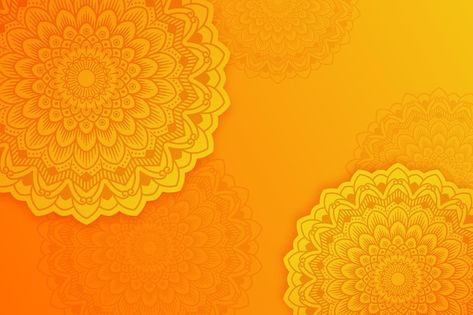 Mandala design background | Premium Vector #Freepik #vector #geometric-wallpaper #geometric-shapes #yellow-geometric #shapes-background Yellow Mandala Background, Shapes Background, Digital Graphics Art, Wallpaper Geometric, Hd Background Download, Mandala Background, Hd Background, Hd Backgrounds, Geometric Wallpaper