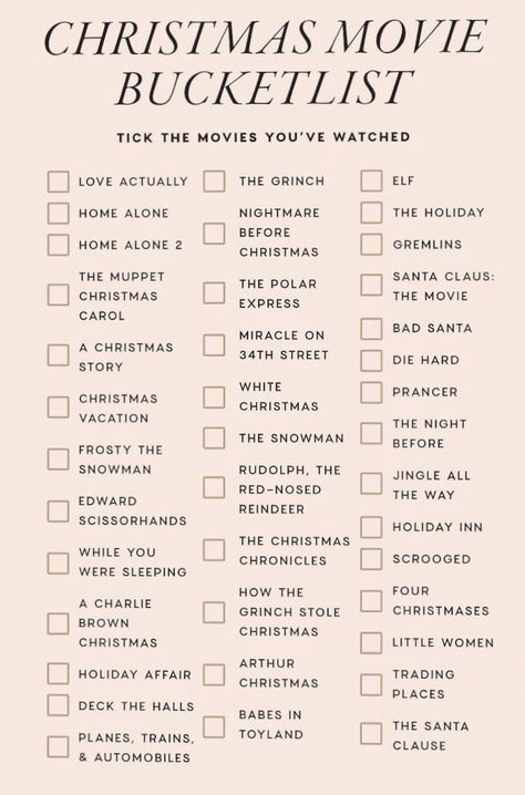 Movie Night Christmas, Movie Bucket List, Die Hard Christmas, Homemade Advent Calendars, Movie Christmas, Christmas Express, Christmas Prep, Bad Santa, Birthday Ideas For Her