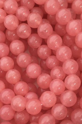 Pink Jade Meaning, Pink Jade, Jade Meaning, Beads For Sale, Pink Gem, Bead Store, Pink Gemstones, Pink Beads, Bead Stringing