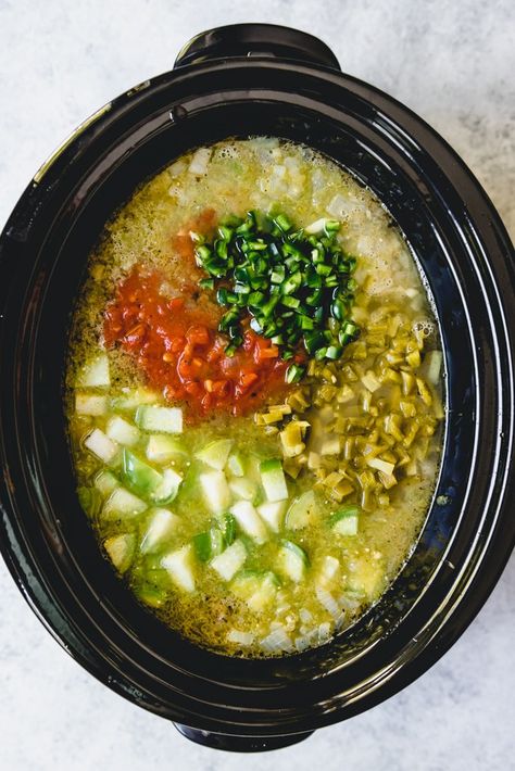 Crock Pot Green Chili, Pork Green Chili Recipe, Pork Green Chili, Green Chili Recipe, Chili Pork, Green Chili Stew, Chili Verde Pork, Green Chili Pork, Green Chile Recipes