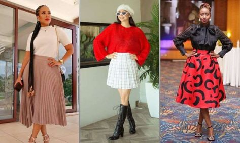 40 Beautiful Flared Skirt Designs for Women Short Flare Skirt Outfit, Ankara Flare Skirt, Short Flare Skirt, Flare Skirt Outfit, Long Flare Skirt, Office Outfits For Ladies, Pleated Flare Skirt, Maxi Skirt Style, Midi Flare Skirt