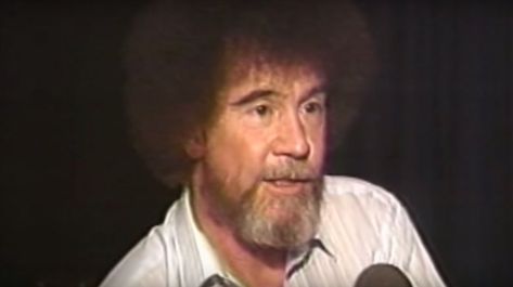 What Bob Ross Was Like Before The Fame Bob Ross Date Night, Robert Ross, Bob Ross Paintings, The Fame, Ra Ideas, The Joy Of Painting, Uncle Sam, Bob Ross, Self Conscious