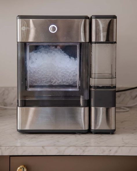 Cool Kitchen Appliances, Sonic Ice, Nugget Ice, Kitchen Technology, Nugget Ice Maker, Kitchen Stainless Steel, Ice Maker Machine, Countertop Appliances, Ice Machine