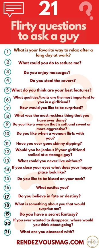 Do you want to spice things up on your date night? Using these flirty questions to ask a guy can help you have insightful conversations. flirty questions to ask, flirty questions to ask your crush, flirty questions for couples, questions infographic, Flirty Starters, Question To Ask Your Crush Flirty, Dares For Truth Or Dare Over Text Flirty, Convos To Have With A Guy, Couple Questions For Him, 21 Questions Game Flirty For Him, Things To Ask My Boyfriend, Questions To Ask Your Crush Flirty, Truth Questions For Crush